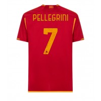 Camiseta AS Roma Lorenzo Pellegrini #7 Primera Equipación 2023-24 manga corta